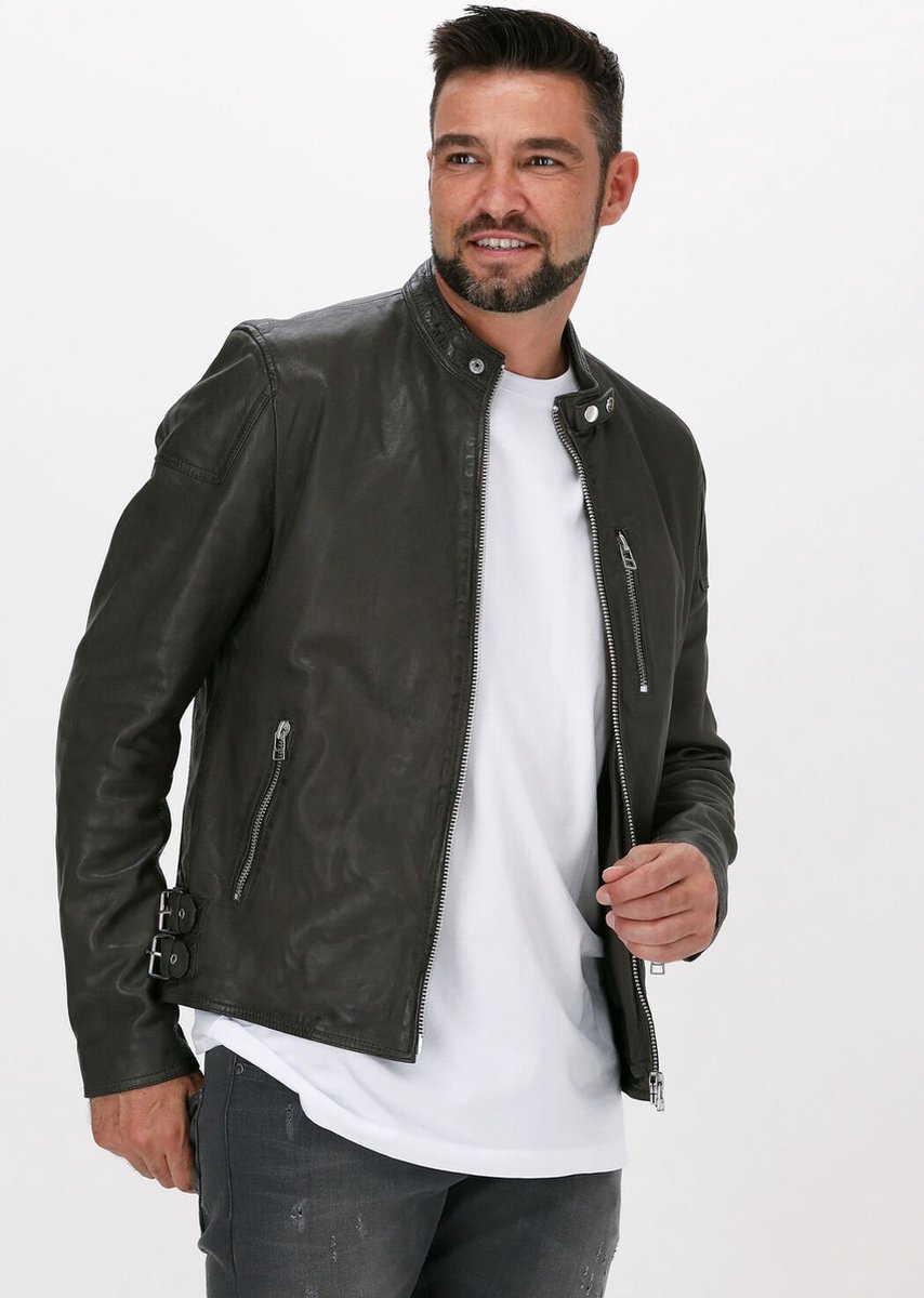 Goosecraft Gc Galway Biker Jassen Heren - Winterjas - Groen - Maat S