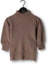 Notre-V Knit Nv Asia Truien & vesten Dames - Sweater - Hoodie - Vest- Taupe - Maat XS