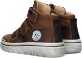 Develab 47505 Hoge sneakers - Leren Sneaker - Jongens - Cognac - Maat 32