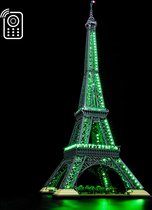 Éclaire ceci! - Kit d'éclairage avec télécommande adapté pour Lego Tour Eiffel 10307