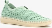 Hush Puppies Daisy dames instappers mintgroen - Maat 40 - Uitneembare zool