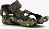 Blue Box jongens sandalen met camouflageprint - Groen - Maat 24
