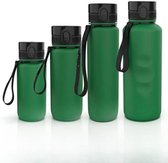 Bouteille d'eau 1 litre - Bouteille d'eau 1 litre - Bouteille d'eau 1000 ml - Gourde 1 litre - Vert