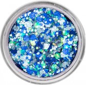 PartyXplosion - Professional Colours - Schmink - Pressed Chunky Glitter CREAM - Water Rippels 10ml