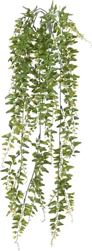 Plantes artificielles Louis Maes - Fougère de Boston - verte - branches pendantes bouquet de 60 cm - plante suspendue