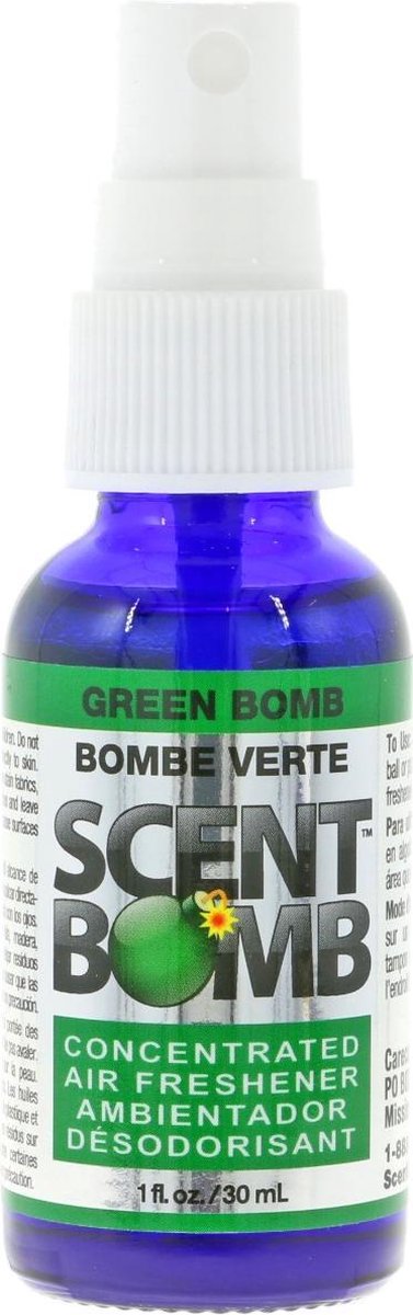 Scent Bomb Green Bomb Air Freshener