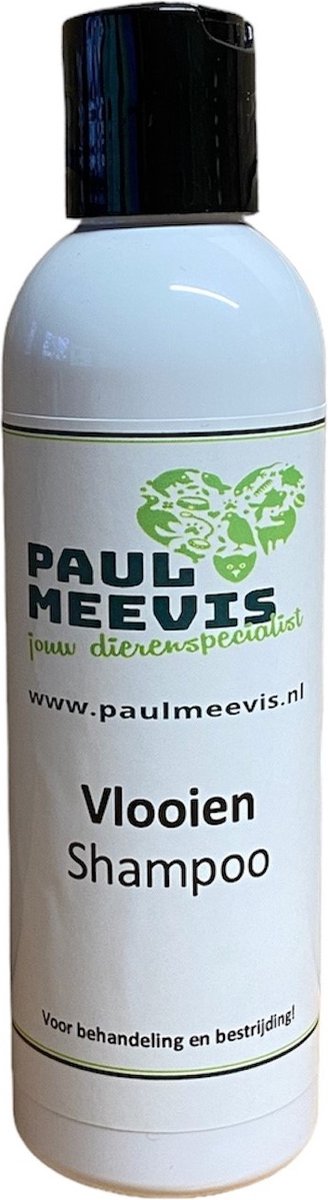 Paul Meevis Jouw Dierenspecialist Vlooien Shampoo 200ml - Paul Meevis Jouw Dierenspecialist