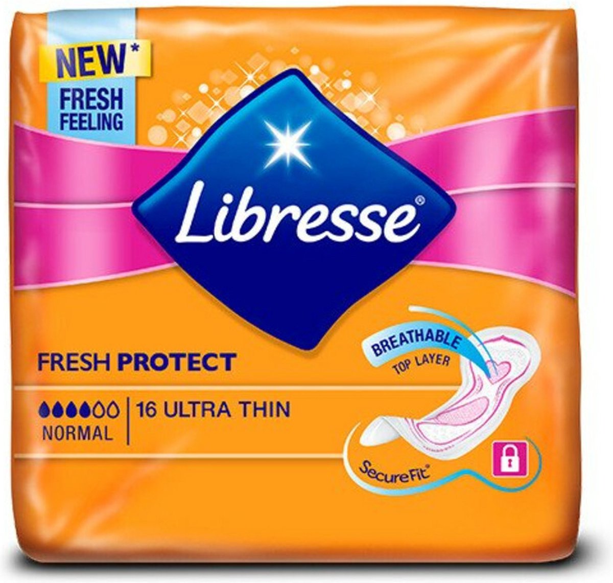 Libresse Ultra Normaal Maandverband 16 stuks