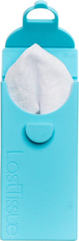 Foto: Lasttissue herbruikbare zakdoekjes 6 pack turquoise 