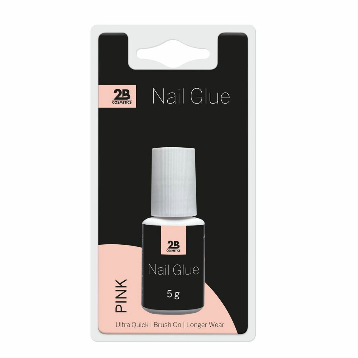 2B Nagellijm voor Nepnagels - 6 x 5 ml - Voordeelverpakking