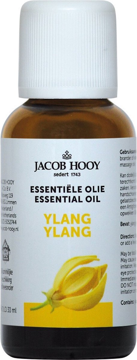 Goedkoopste Jacob Hooy Ylang Ylang - 30 ml - Etherische Olie