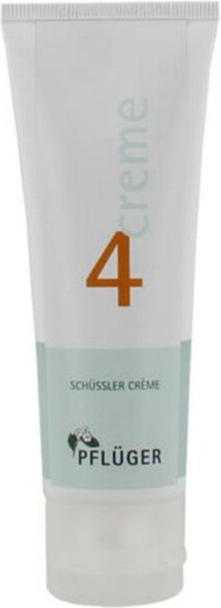 Schussler zouten Creme nr. 4 Kalium Chloratum D4 75 ml Pflüger