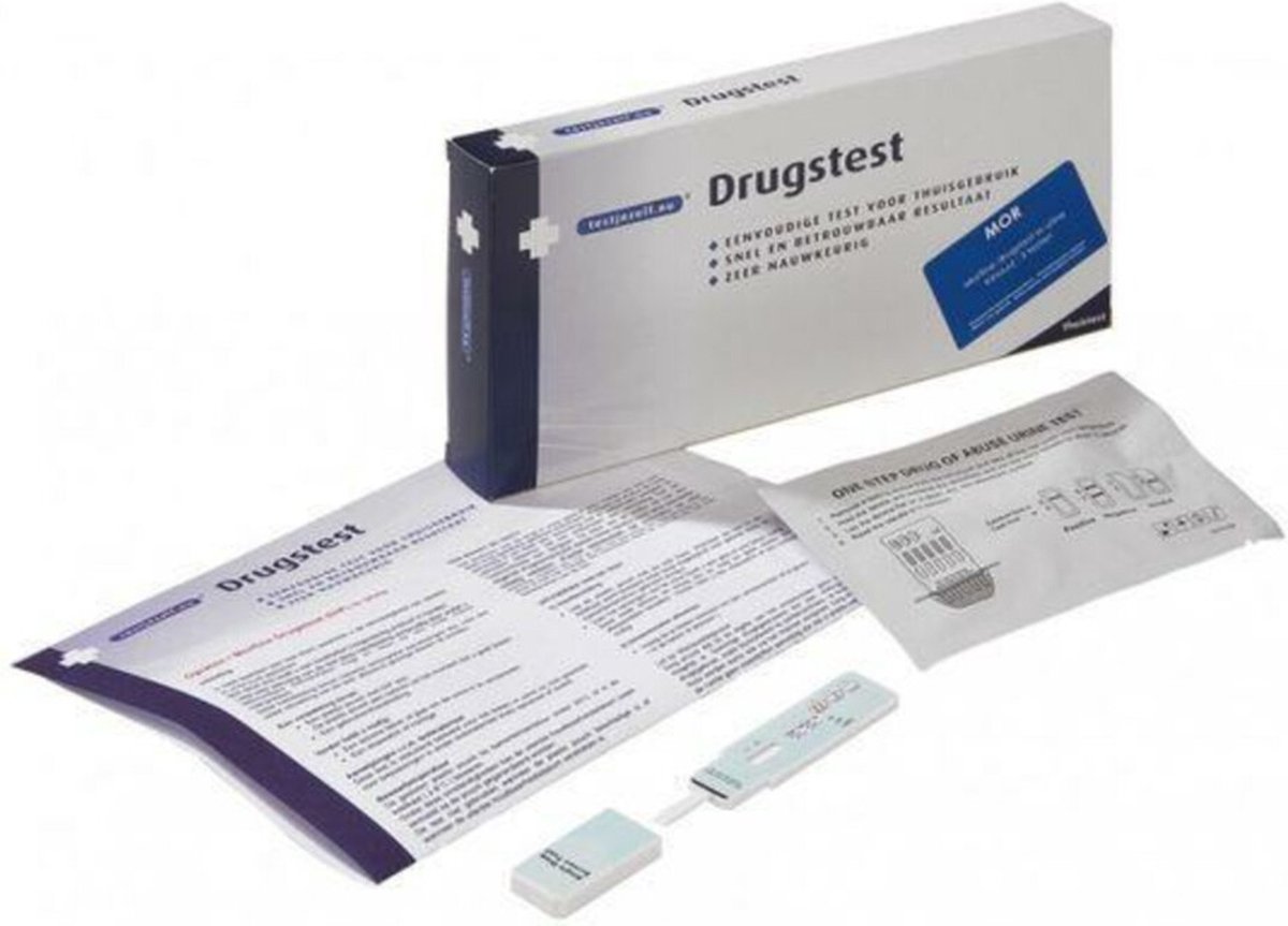 Goedkoopste Testjezelf.nu Drugstest Morfine Heroïne 25 stuks