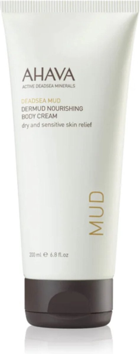Goedkoopste AHAVA Voedende Lichaamscrème - Hydrateert Droge & Gevoelige Huid | Verlicht Irritatie & Ruwheid | Biedt Zachtheid & Comfort | Moisturizer voor een Droge Huid | Verzorging voor Mannen & Vrouwen - 200ml