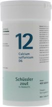 Pfluger Schussler Zout nr 12 Calcium Sulfuricum D6 - 1 x 400 tabletten
