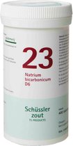 Pfluger Schussler Zout nr 23 Natrium bicarbonicum D6 - 1 x 400 tabletten