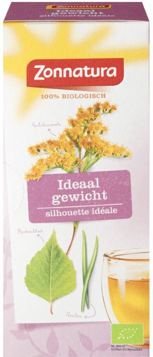 Zonnatura - Thee Ideaal gewicht - 6 x 20 zakjes - Voordeelverpakking