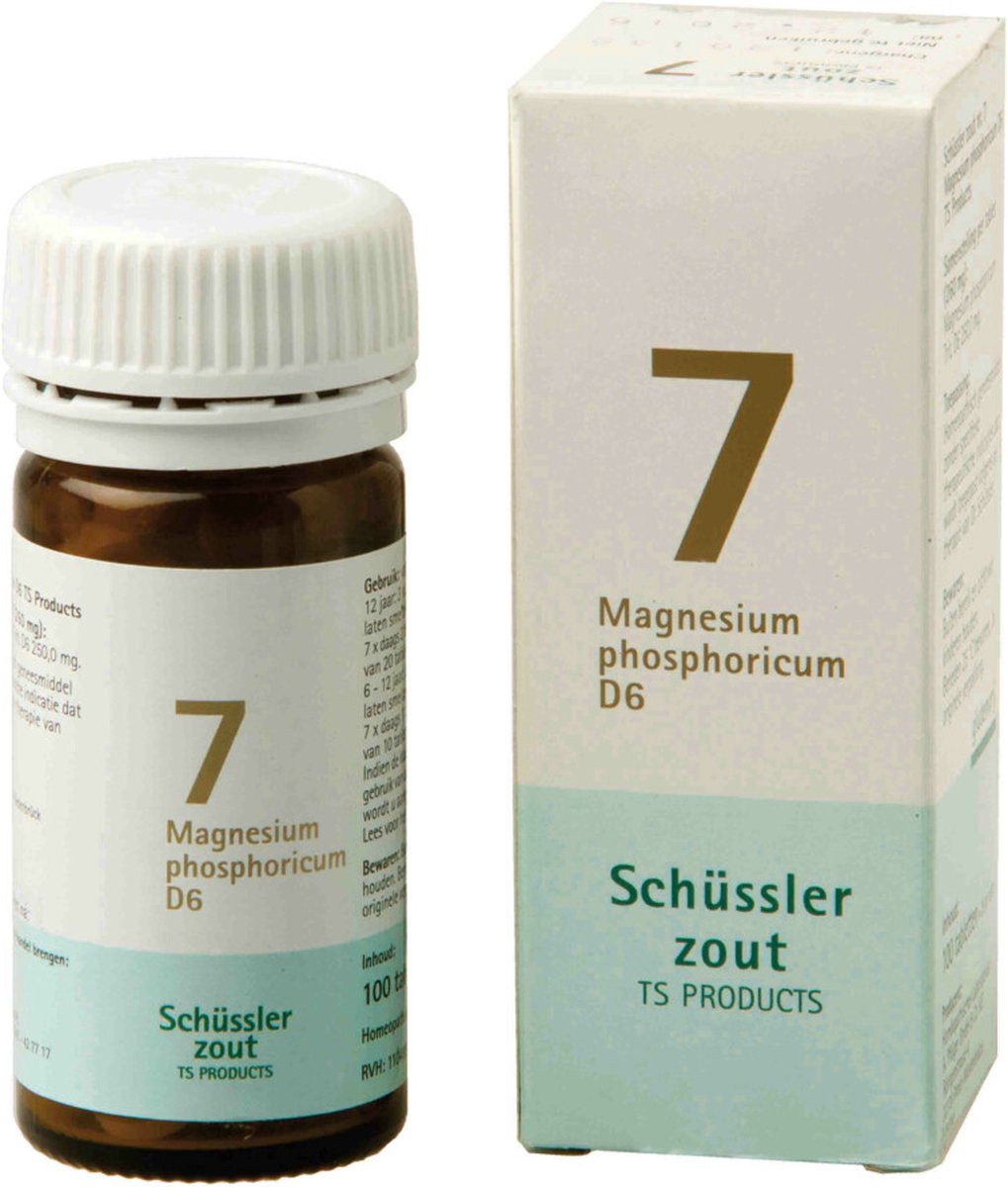Goedkoopste Pfluger Schussler Zout nr 7 Magnesium Phosphor D6 - 1 x 100 tabletten