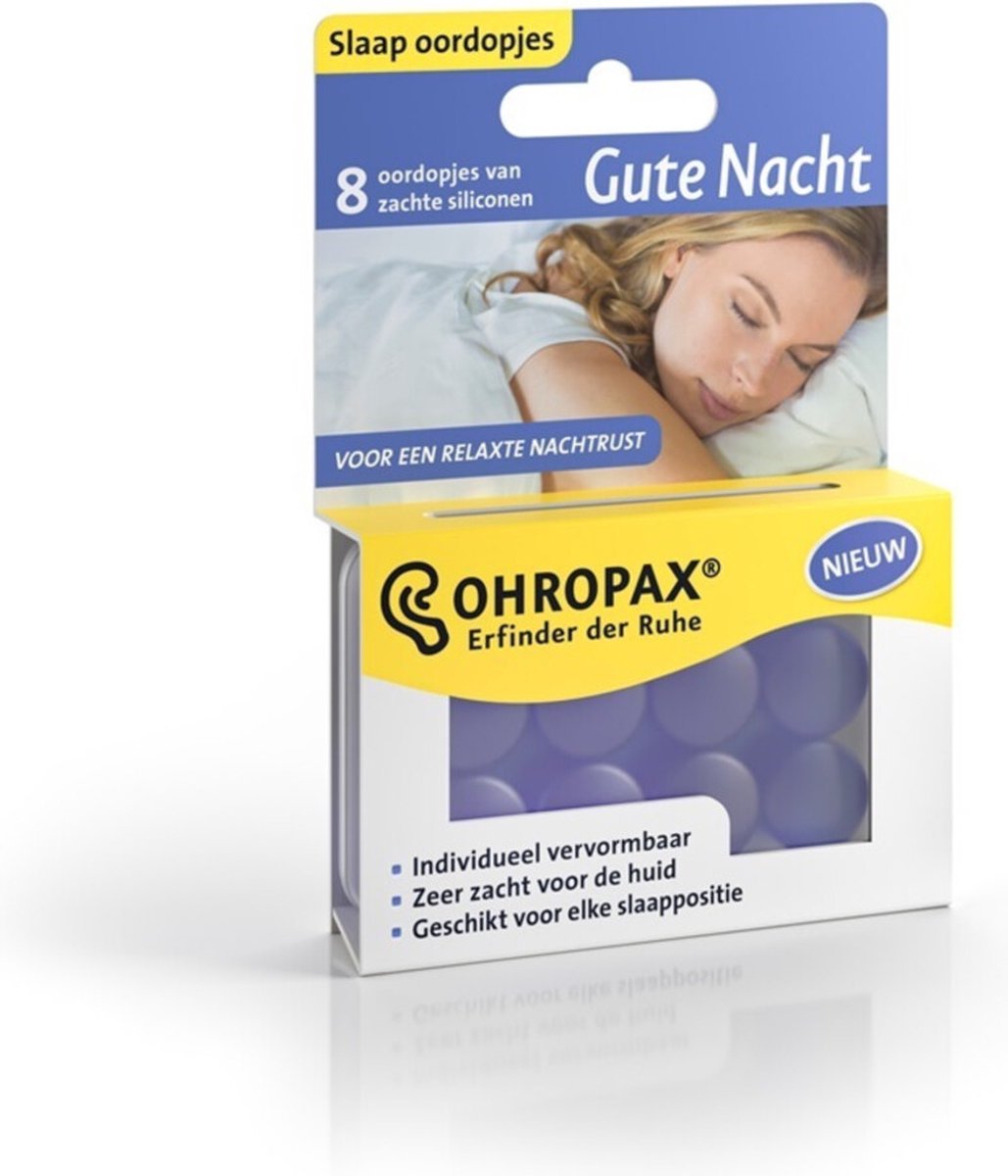 Goedkoopste Ohropax Slaap Oordopjes Goede Nacht 4 paar