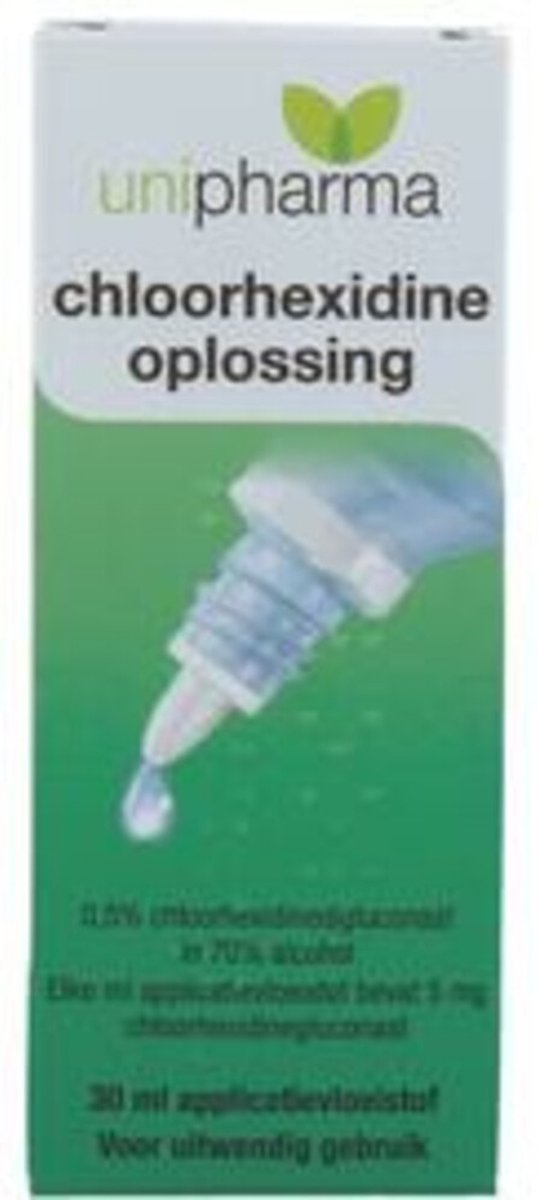Goedkoopste Unipharma Chloorhexidine 0.5 30 ml
