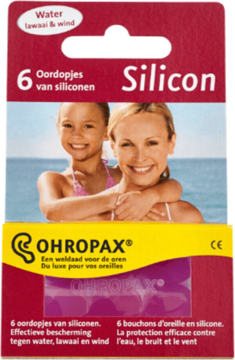 Ohropax Gehoorbescherming Siliconen 6 stuks - Ohropax