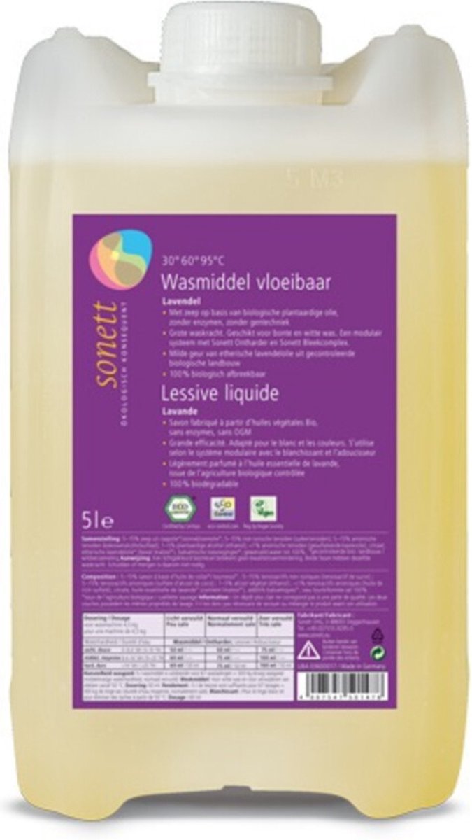 Goedkoopste SONETT WASMIDDEL LAVENDEL-ECO