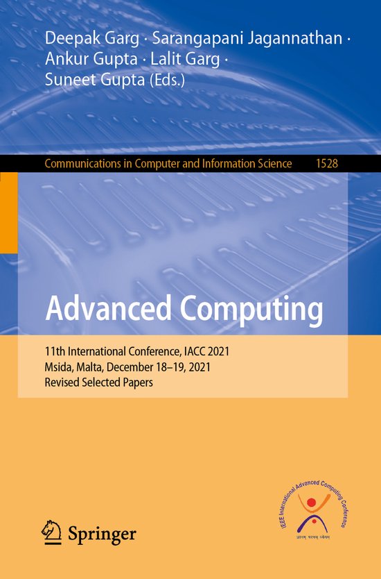 Communications in Computer and Information Science1528- Adva ... - cover