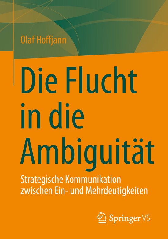 Die Flucht in die Ambiguität - cover