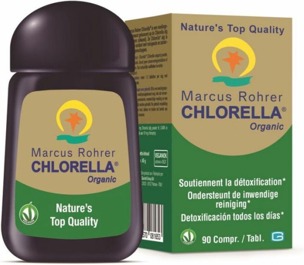Goedkoopste Marcus Rohrer Chlorella Organic 90 tabletten