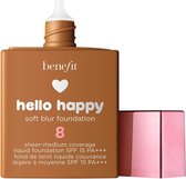 Benefit - Hello Happy Makeup Spf 15 - Liquid Makeup 30 Ml 08 Tan Warm
