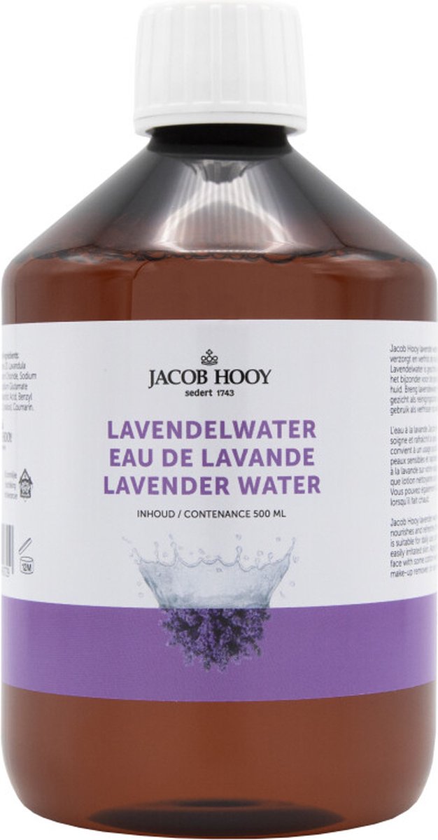 Jacob Hooy Lavendelwater 500 ml