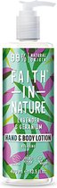 Faith In Nature Hand & Bodylotion Lavendel & Geranium 400 ml