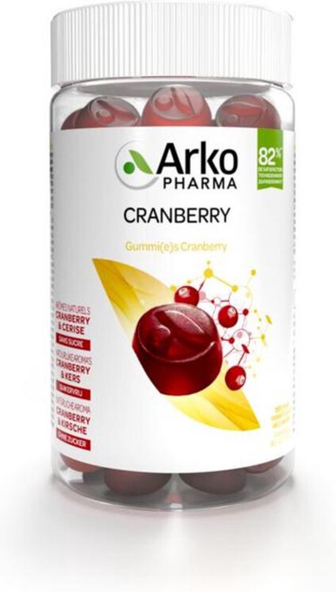 Goedkoopste Arkopharma Cranberry Gummies 60 stuks