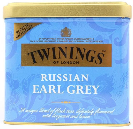 Twinings Thee Russian Earl Grey 150 gr