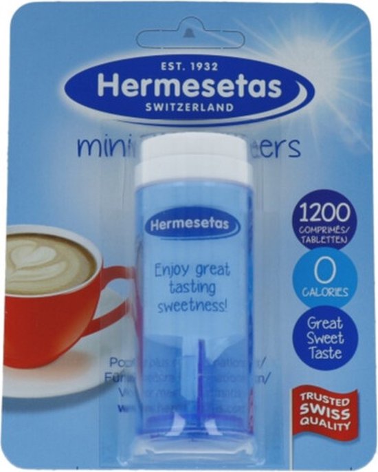 Hermesetas Original Mini Édulcorants 400 Comprimés