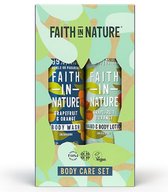 Faith In Nature Geschenkset Body Care Grapefruit & Orange 1 set