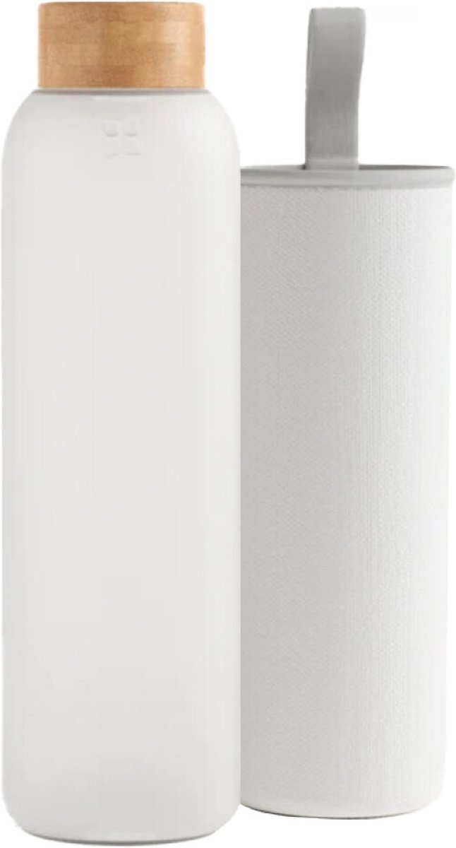 Goedkoopste Waterdrop Glass Bottle Frosted V1 400 ml