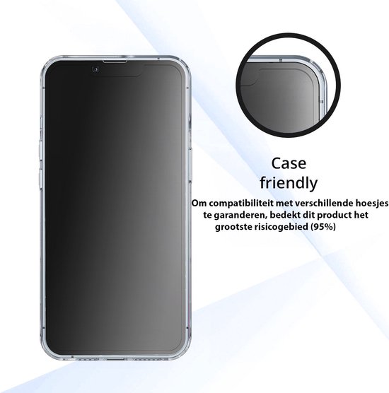 Itech Screenprotector iPhone 15 Pro Max - Tempered Glass - 2 stuks