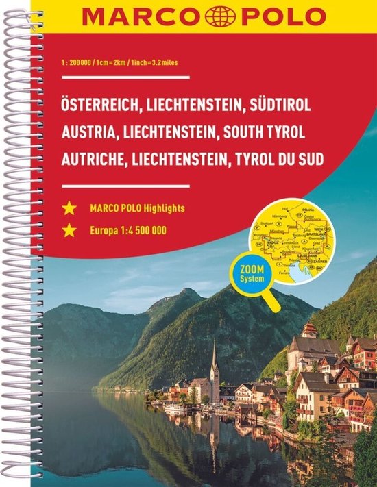 MARCO POLO Reiseatlas Österreich, Liechtenstein, Südtirol  ... - cover