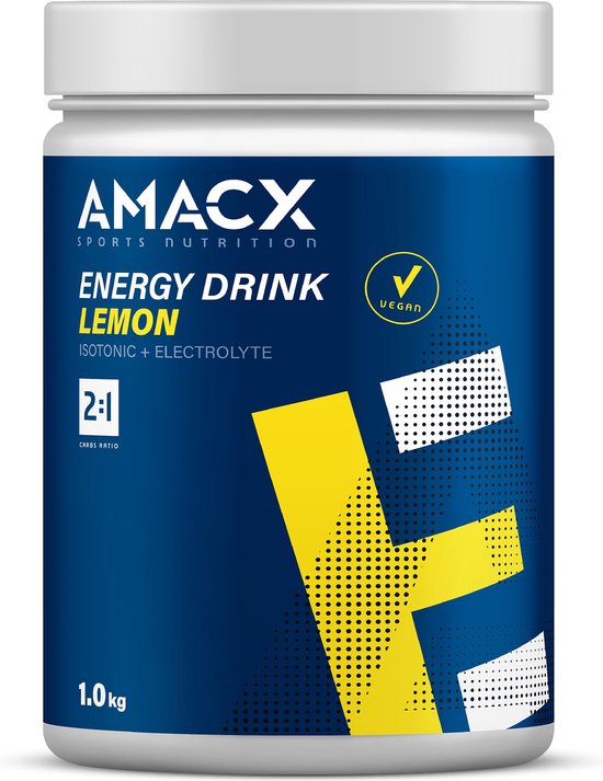 Amacx Energy Drink - Isotonic - Isotone - Isostar - Lemon - 1000g - 32 servings