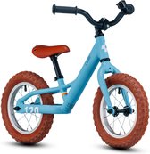 CUBE Cubie 120 Loopfiets - Kinderfiets - Loopfiets voor kinderen - Lichtblauwe fiets voor kinderen - Lage standover - 12 inch
