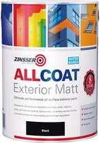 Zinsser Allcoat Exterior Matt Wit 2.5L
