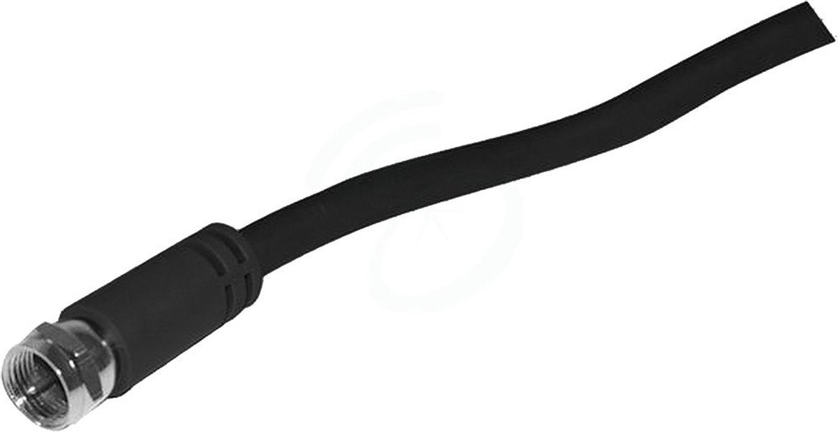 Maxview flylead coaxkabel Single 3 meter Zwart