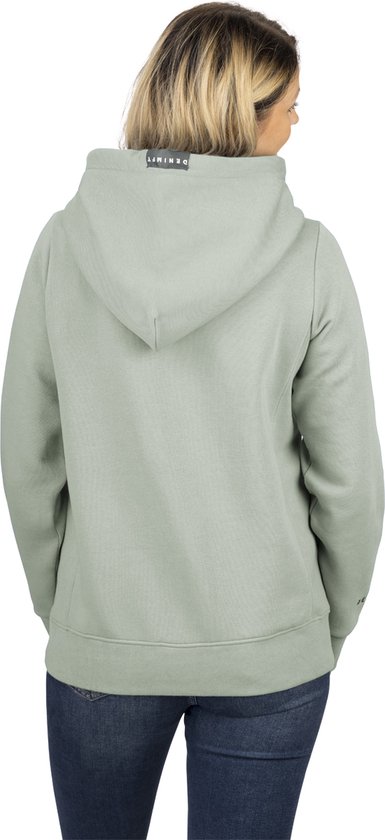 DENIMFY Pull femme DFEmma coupe régulière Vert XL Adultes Sweat à capuche Sweat à capuche