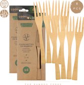 Cook Concept Bamboe Vorken | 8 Stuks | 15 cm