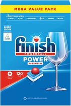 Finish Vaatwastabletten Power Essential - Voordeelverpakking - 120 stuks