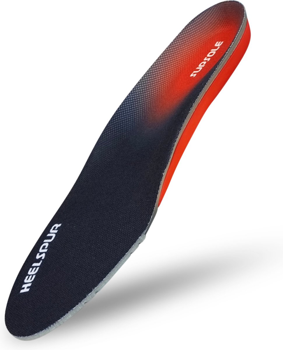 SUPSOLE - Hielspoor inlegzolen - Schoenmaat: 43-44