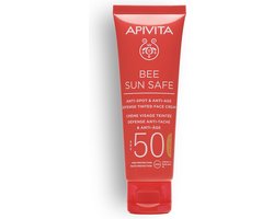 Apivita Suncare Crème Bee Sun Safe Defense Tinted Face Cream SPF50 50ml