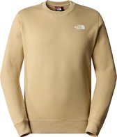 The north face simple dome sweater in de kleur ecru.