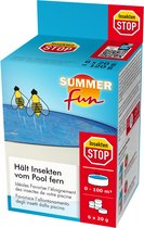 Summer Fun Insecten Stop - Weg met insecten met handige tabletten - 6x 20g tabletten